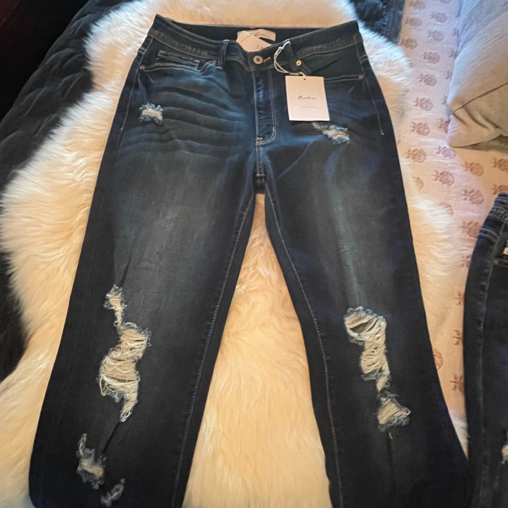 Kancan jeans 2 pair Sz 28/9.